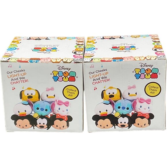 Disney Tsum Tsum Lights & Sounds Jack Skellington & Sally Plush Set - Picture 4 of 6